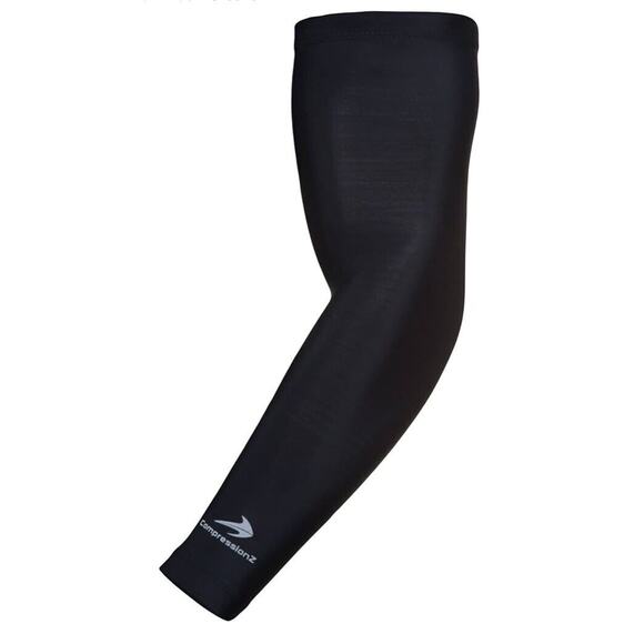 CompressionZ Compression Arm Sleeves for Men Women - Black - Size M NWT - Picture 3 of 7